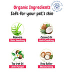 Bscly Paw Cleaner - 120ml | Waterless Foot Scrubber Foam with Strawberry, Calendula for Dogs & Cats