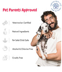 Bscly Paw Cleaner - 120ml | Waterless Foot Scrubber Foam with Strawberry, Calendula for Dogs & Cats