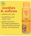 Burt’s Bees Oatmeal Dog Shampoo – 473 ml | All-Natural Formula with Colloidal Oat Flour & Honey