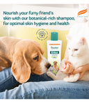 Himalaya Erina Coat Cleanser for Dogs & Cats - 200 ml | Anti-Dandruff Shampoo with Neem & Eucalyptus