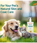 Himalaya Erina-EP Shampoo for Dogs & Cats - 200 ml | Anti-Tick & Flea Care with Neem & Eucalyptus