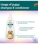 Himalaya Erina Puppy Shampoo & Conditioner – 200 ml | No-Tear Foam for Puppies
