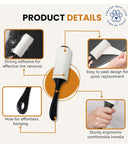 Foodie Puppies Hair Remover Lint Roller – 60 Layers Sticky Sheets