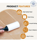 Foodie Puppies Hair Remover Lint Roller – 60 Layers Sticky Sheets