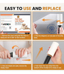 Foodie Puppies Hair Remover Lint Roller – 60 Layers Sticky Sheets