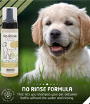 Wahl No-Rinse Oatmeal Dog Shampoo – 210 ml | Gentle Cleansing & Moisturizing Shampoo with Oatmeal