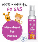 Odo-Rite Pet Perfume - 200ml | Water-Based Fragrance Spray for Dogs & Cats