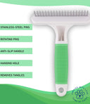 Wahl Undercoat Rake | Dual-Blade Grooming Rake for Dogs & Cats