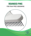 Wahl Undercoat Rake | Dual-Blade Grooming Rake for Dogs & Cats