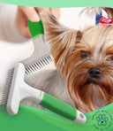 Wahl Undercoat Rake | Dual-Blade Grooming Rake for Dogs & Cats